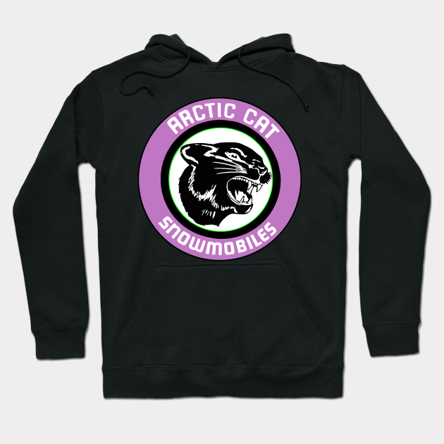 Vintage Arctic Cat Snowmobile Hoodie TeePublic
